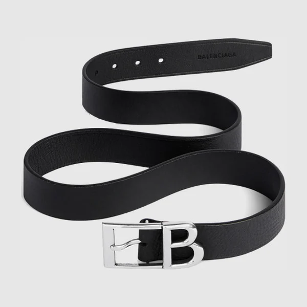 발렌시아가 클래식 B 벨트 806559 - 허시백